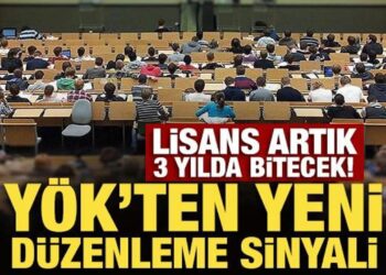 Lisans artık 3 yılda bitecek! YÖK’ten yeni düzenleme sinyali