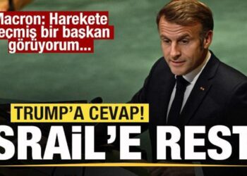 Macron’dan son dakika açıklaması! İsrail’e rest! Trump’ın talebine yanıt