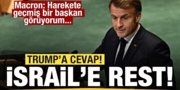 Macron’dan son dakika açıklaması! İsrail’e rest! Trump’ın talebine yanıt