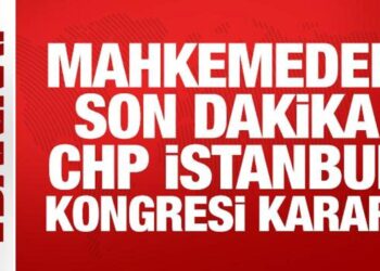 Mahkemeden CHP İstanbul Kongresi için durdurma kararı