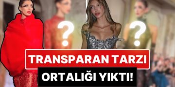 Makyajı Dikkat Çekti: Tamamen Transparan Elbisesiyle Podyumda Yürüyen Şevval Şahin Geceye Damga Vurdu!