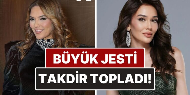 Makyöz ve Saç Artisti Olmadığı Söylenen Miss Universe Temsilcimiz Ceren Arslan’a Demet Akalın’dan Büyük Jest!