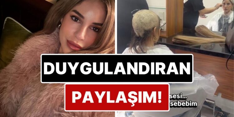 Meme Kanseriyle Mücadele Ettiğini Duyuran Oyuncu Irmak Ünal Saçlarını Kazıttığı Anları Paylaştı
