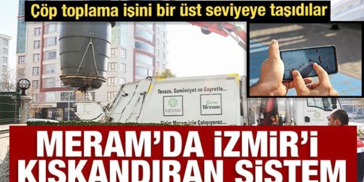 Meram Belediyesi’nden İzmir’i kıskandıran Akıllı Atık Toplama sistemi