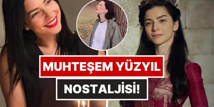 Muhteşem Yüzyıl’ın Nurbanu Sultan’ı Merve Boluğur Paylaşımıyla Takipçilerini Geçmişe Işınladı!