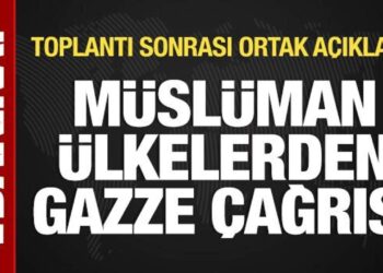 Müslüman ülkelerden Gazze çağrısı