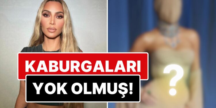 Ödül Törenine Yüzü Kapalı Katılan Kim Kardashian’ın İçine Çöken Kaburgaları Dikkat Çekti!