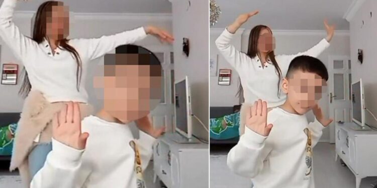 Oğlunun eline oje sürdü, kamera karşısında dans ettirdi! Baba hemen mahkemeye başvurdu