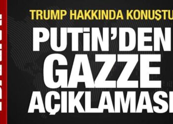 Putin’de Gazze açıklaması: Trump hakkında konuştu