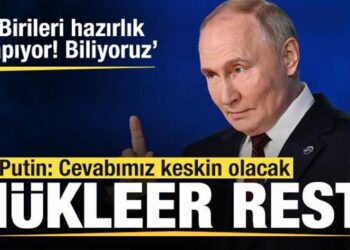 Putin’den hodri meydan! Nükleer rest: Birileri hazırlık yapıyor! Biliyoruz
