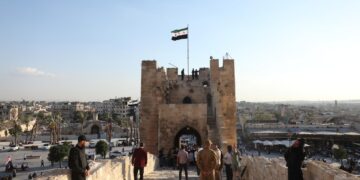 Restorasyonu tamamlanan Halep Kalesi ziyarete açıldı