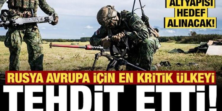 Rusya açık açık Avrupa için en kritik ülkeyi tehdit etti: Altyapısı hedef alınacak!
