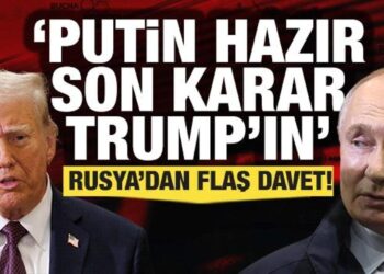 Rusya’dan ABD’ye flaş davet: Putin hazır son karar Trump’ın…