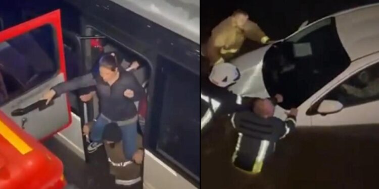 Savaşın ortasında şimdi de sel felaketi! Ukrayna’da mahsur kalanlar kurtarıldı