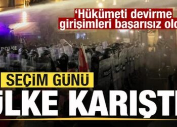 Seçim günü ülke karıştı Son dakika açıklaması: Hükümeti devirme girişimleri başarısız oldu