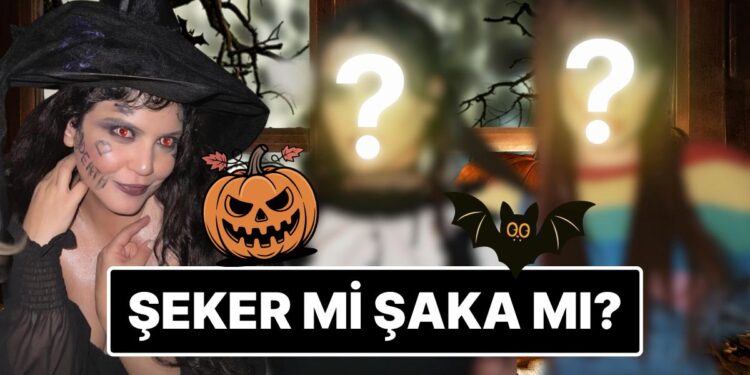 Şeker mi Şaka mı? Türk Ünlü İsimlerin Birbirinden Korkunç Cadılar Bayram’ı Kostümlerini Birlikte İnceliyoruz!