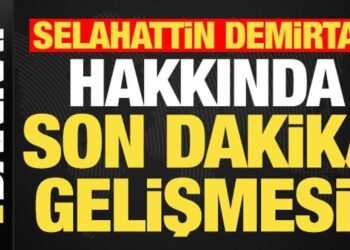 Selahattin Demirtaş ile ilgili son dakika gelişmesi!