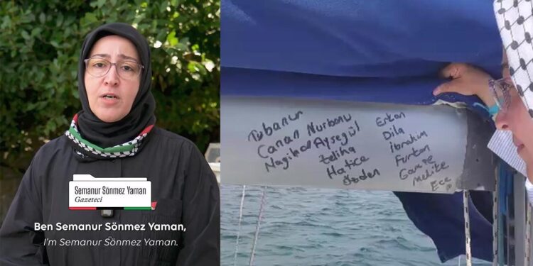 Semanur Sönmez Yaman beraberinde 15 ‘kalp’ taşıyor