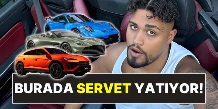 Servetini Arabalara Yatırmış! Rapçi Lvbel C5’in Kendine Köşk Alabileceği Arabalarının Fiyatına Şaşıracaksınız!