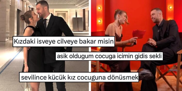 Sevgilisi Oğulcan Engin’in Karşısında Küçük Bir Çocuğa Dönüşen İlyada Alişan’ın Tavırları X’te Gündem Oldu