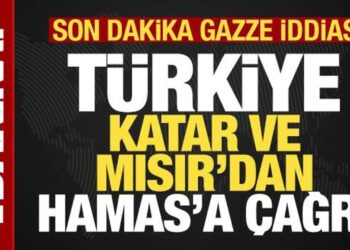 Son dakika: ABD’den bomba iddia! Türkiye, Katar ve Mısır’dan Hamas’a çağrı