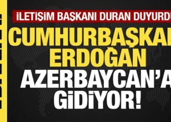 Son dakika… Başkan Erdoğan Azerbaycan’a gidiyor!