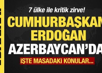 Son dakika… Başkan Erdoğan Azerbaycan’da!
