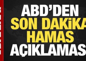 Son dakika: Beyaz Saray’dan Hamas açıklaması!