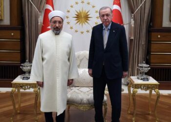 Son dakika: Cumhurbaşkanı Erdoğan, Diyanet İşleri Başkanı Arpaguş’u kabul etti