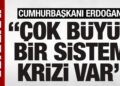 Son dakika: Cumhurbaşkanı Erdoğan’dan BMGK’ye tepki: ‘Ortada büyük bir sistem krizi var’