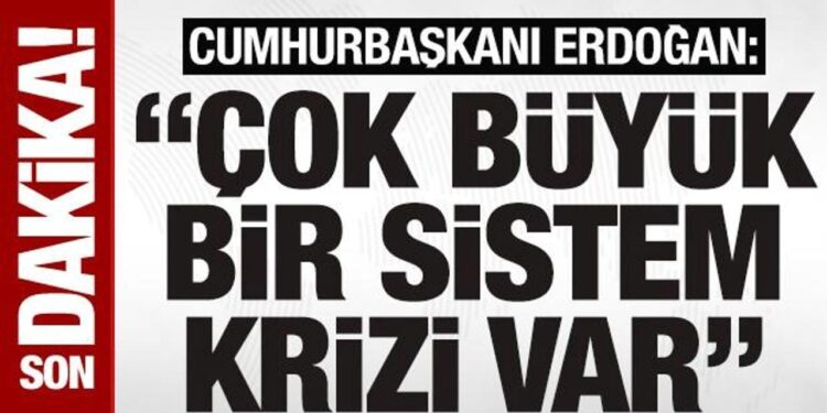 Son dakika: Cumhurbaşkanı Erdoğan’dan BMGK’ye tepki: ‘Ortada büyük bir sistem krizi var’