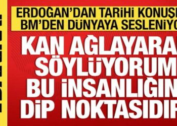 Son Dakika: Cumhurbaşkanı Erdoğan’ın BM’deki tarihi konuşması başladı