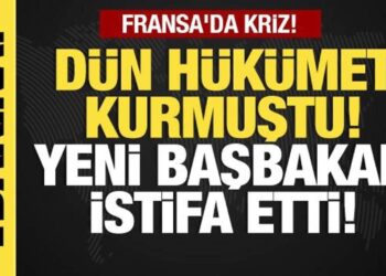 Son dakika… Fransa’da şok eden istifa! Dün hükümeti kurmuştu!