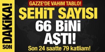 Son dakika… Gazze’de vahim tablo! Şehit sayısı 66 bini aştı!
