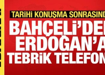 Son dakika haberi: Bahçeli’den Erdoğan’a tebrik telefonu