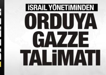Son dakika: İsrail’den orduya Gazze talimatı