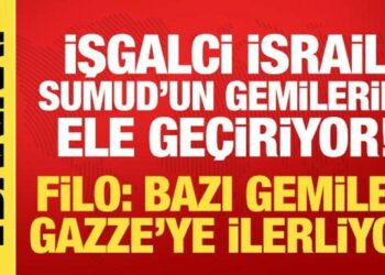 Son dakika… İsrail’den Sumud Filosu’na müdahale! Bazı gemiler Gazze’ye ilerliyor