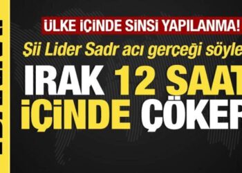 Son dakika… Mukteda es-Sadr’dan çarpıcı çıkış: ’12 saat içinde ülke çöker’