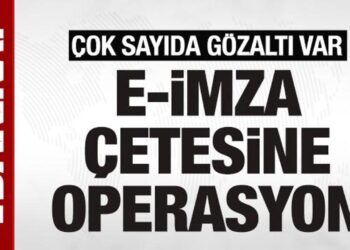 SON DAKİKA: Sahte e-imza çetesine operasyon: Ankara merkezli 22 ilde 92 kişi gözaltında
