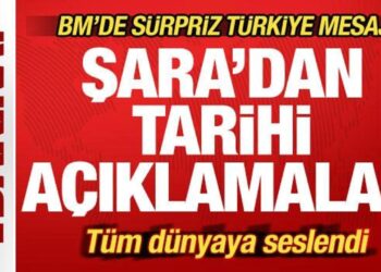 Son dakika: Şara’dan tarihi açıklama! BM’de sürpriz Türkiye mesajı! Tüm dünyaya seslendi