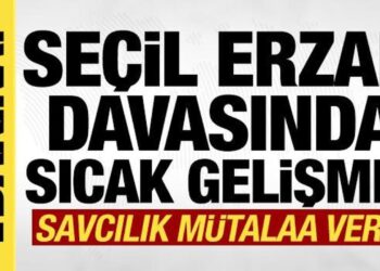 Son dakika: Seçil Erzan davasında savcılık mütalaayı verdi!