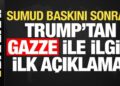 Son dakika: Sumud Filosu’na baskın sonrası Trump’tan ‘Gazze’ ile ilgili ilk açıklaması!
