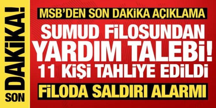 Son dakika… Sumud Filosu’nda sona doğru… Saldırı alarmı verildi!
