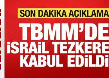 Son dakika: TBMM’de tezkere kabul edildi! Türkiye’den son dakika İsrail duyurusu