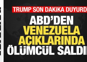 Son dakika: Trump duyurdu! ABD ordusundan Venezuela açıklarında ölümcül saldırı