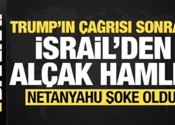 Son dakika: Trump’ın çağrısı sonrası İsrail’den alçak hamle! Netanyahu şoke oldu…
