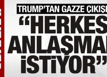 SON DAKİKA: Trump’tan Gazze açıklaması: “Herkes anlaşmak istiyor”