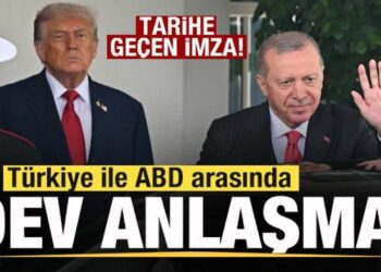 Son dakika: Türkiye ile ABD arasında dev anlaşma! Tarihe geçen imza