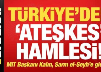 Son dakika: Türkiye’den ateşkes hamlesi! MİT Başkanı Kalın, Mısır’a gidiyor…