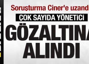 Soruşturma Ciner’e uzandı! Çok sayıda yönetici gözaltına alındı